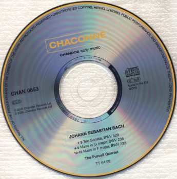 CD Johann Sebastian Bach: Lutheran Masses, Volume Two 430749