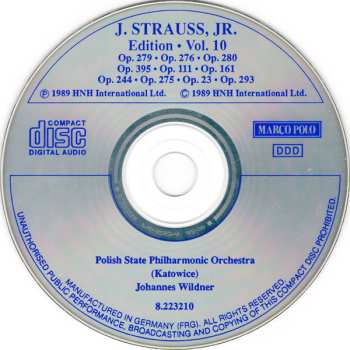 CD Johann Strauss Jr.: J. Strauss, Jr.:  Edition • Vol. 10 557541