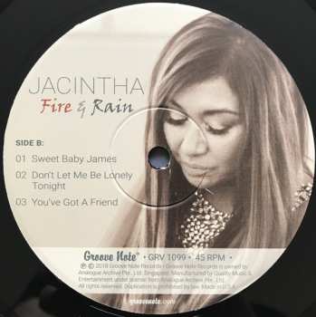 2LP Jacintha: Fire & Rain 80530