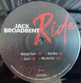 LP Jack Broadbent: Ride 427331