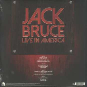 2LP Jack Bruce: Live In America DLX | LTD 564152