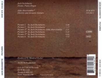 CD Jack DeJohnette: Pictures PIC 274991