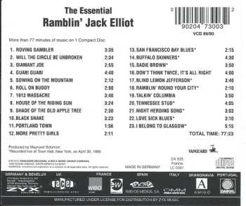 CD Ramblin' Jack Elliott: The Essential 552853