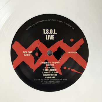 LP Jack Grisham: Live '91 LTD | CLR 73005