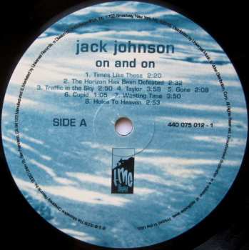 LP Jack Johnson: On And On 26213