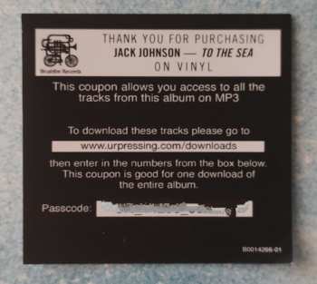 LP Jack Johnson: To The Sea 509809