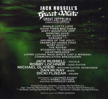 CD Jack Russell's Great White: Great Zeppelin II: A Tribute To Led Zeppelin 148549