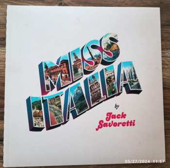 LP Jack Savoretti: Miss Italia LTD 585111