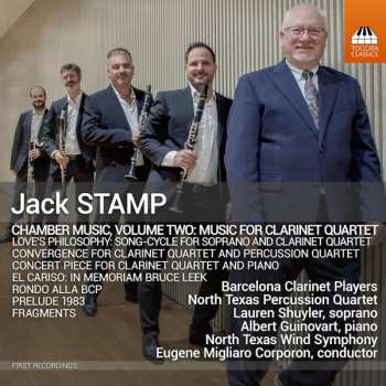 Album Jack Stamp: Chamber Music, Volume Two: Music For Clarinet Quartet