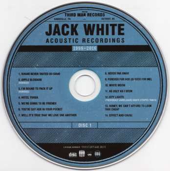 2CD Jack White: Acoustic Recordings 1998-2016 658255