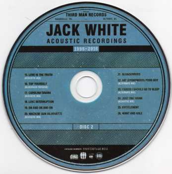 2CD Jack White: Acoustic Recordings 1998-2016 658255