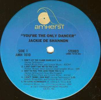 LP Jackie DeShannon: You're The Only Dancer 566853