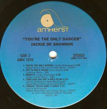 LP Jackie DeShannon: You're The Only Dancer 566853