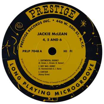 LP Jackie McLean: 4, 5 And 6 LTD 548462