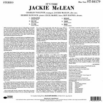 LP Jackie McLean: It's Time! 18383