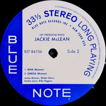 LP Jackie McLean: Let Freedom Ring 608793