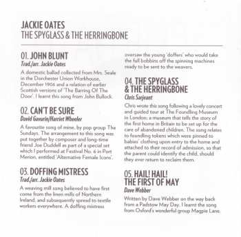 CD Jackie Oates: The Spyglass & The Herringbone 94333