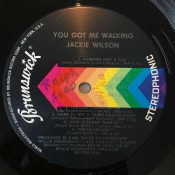 LP Jackie Wilson: 'You Got Me Walking' 599740