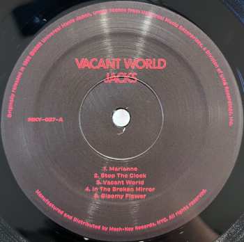 LP Jacks: Vacant World = ジャックスの世界 605718