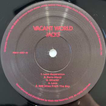 LP Jacks: Vacant World = ジャックスの世界 605718