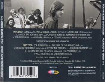 2CD Jackson Browne: Palm Meadows Benefit 1978 555093