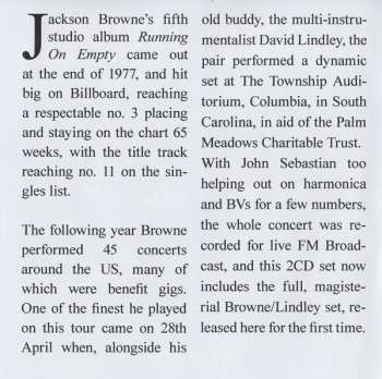 2CD Jackson Browne: Palm Meadows Benefit 1978 555093