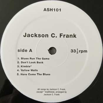 LP Jackson C. Frank: Jackson C. Frank 110156