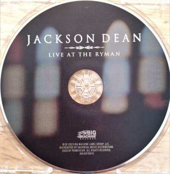 CD Jackson Dean: Live At The Ryman 618471