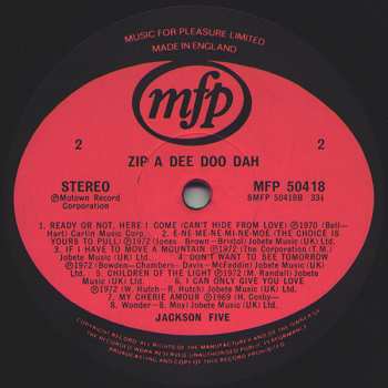 LP The Jackson 5: Zip A Dee Doo Dah 638729