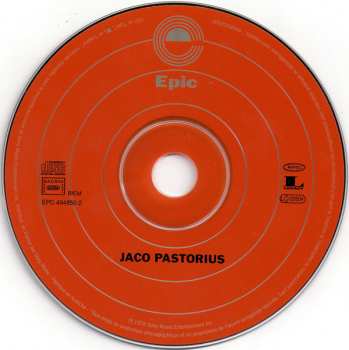 CD Jaco Pastorius: Jaco Pastorius 665350