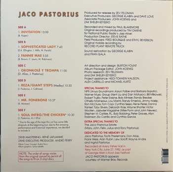 3LP Jaco Pastorius: Truth, Liberty & Soul - Live In NYC 1982 NPR Jazz Recording DLX 642417