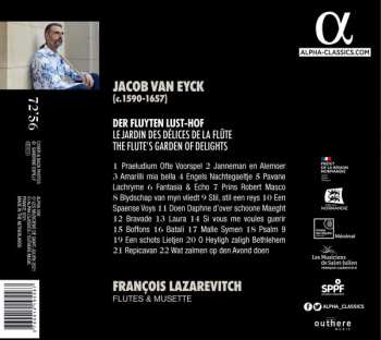 CD Francois Lazarevitch: Der Fluyten Lust-Hof 561311