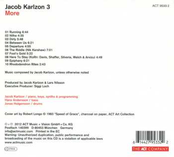 CD Jacob Karlzon Trio: More 296390