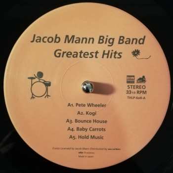 LP Jacob Mann Big Band: Greatest Hits LTD 588159