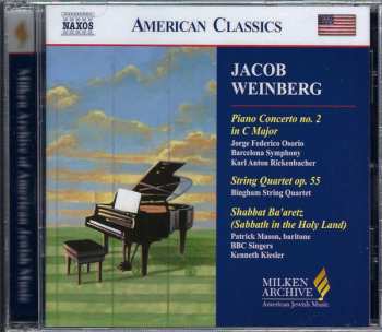 CD BBC Singers: Piano Concerto No. 2 In C Major, String Quartet Op. 55, Shabbat Ba'aretz (Sabbath In The Holy Land) 407701