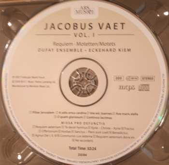 CD Jacobus Vaet: Requiem • Motetten  626428