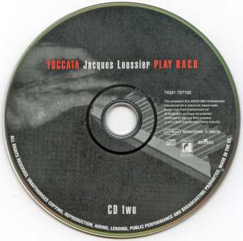 2CD Jacques Loussier: Toccata - Play Bach 549545