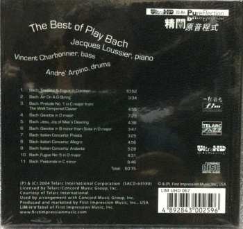 CD Jacques Loussier Trio: The Best Of Play Bach 353705