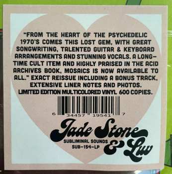 LP Jade Stone & Luv: Mosaics Pieces Of Stone LTD 646540