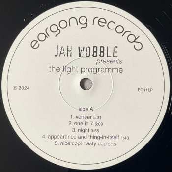 LP Jah Wobble: The Light Programme 598092