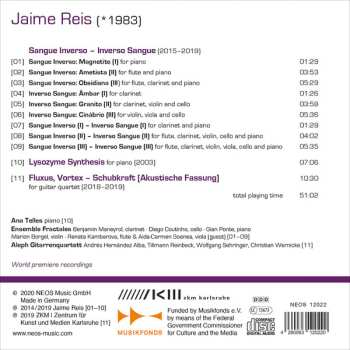 CD Jaime Reis: Solo And Chamber Works 563847