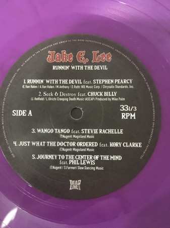 LP Jake E. Lee: Runnin' With The Devil CLR | LTD 590665