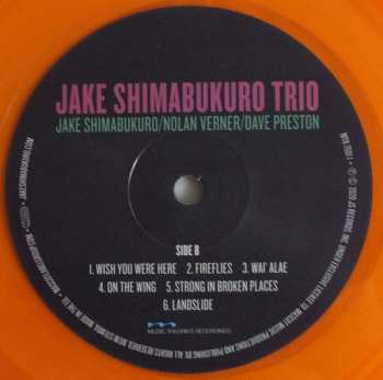 LP Jake Shimabukuro: Jake Shimabukuro Trio LTD | CLR 32355