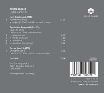 CD Jakob Bangsø: Guitar Concertos 558575