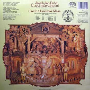 LP The Czech Philharmonic Orchestra: Česká Mše Vánoční (Czech Christmas Mass) 485176