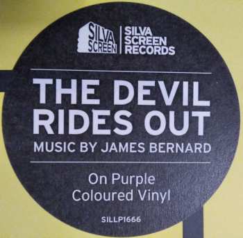 LP James Bernard: The Devil Rides Out - Original Motion Picture Soundtrack CLR | LTD 587835