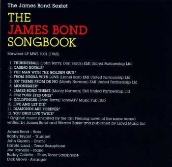 CD James Bond & His Sextet: The James Bond Songbook 301116