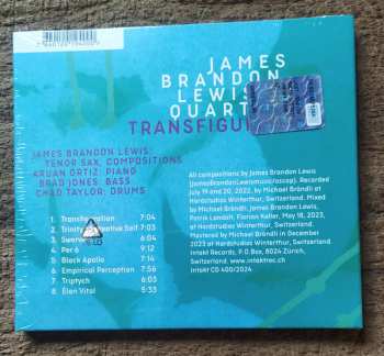 CD James Brandon Lewis Quartet: Transfiguration DIGI 552902