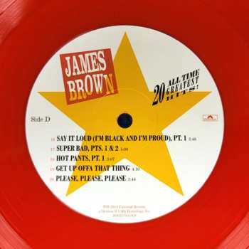 2LP James Brown: 20 All-Time Greatest Hits! LTD 596629