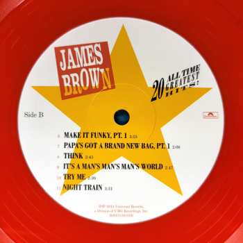 2LP James Brown: 20 All-Time Greatest Hits! LTD 596629